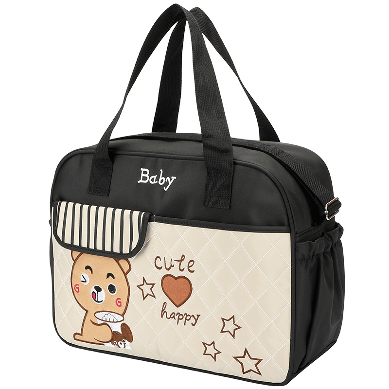oxford cloth cute pattern trend single shoulder bag casual diagonal bag