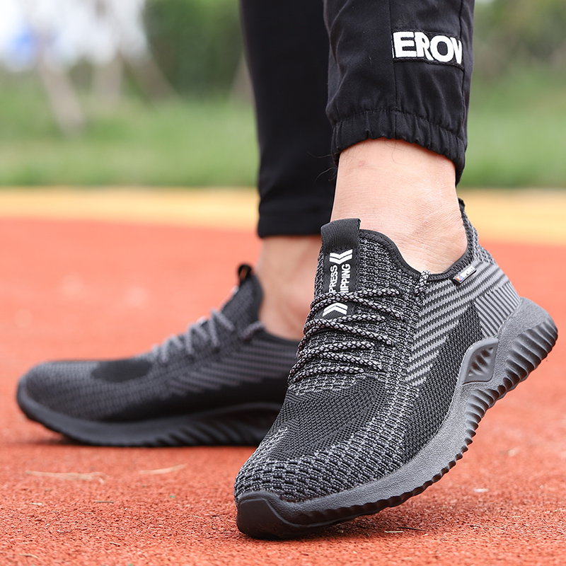 Anti Smashing And Anti Stab Safety Shoes Breathable Deodorant And Wear Resistant Work Shoes Soft Soled Protective Shoes image 3