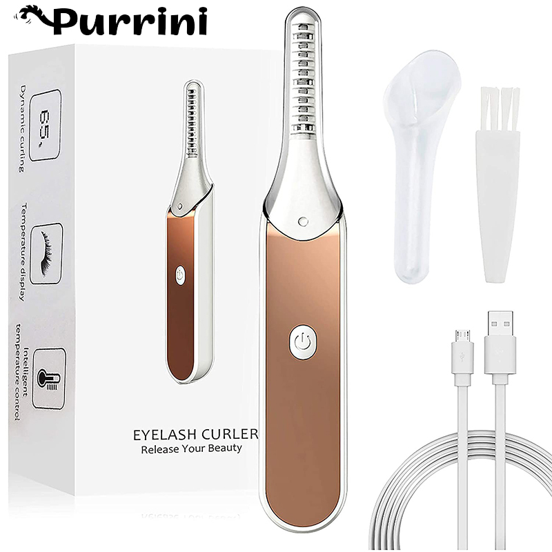 Eyelash Curler Electric Eyelash Curler Digital Display Beauty Tool Electric