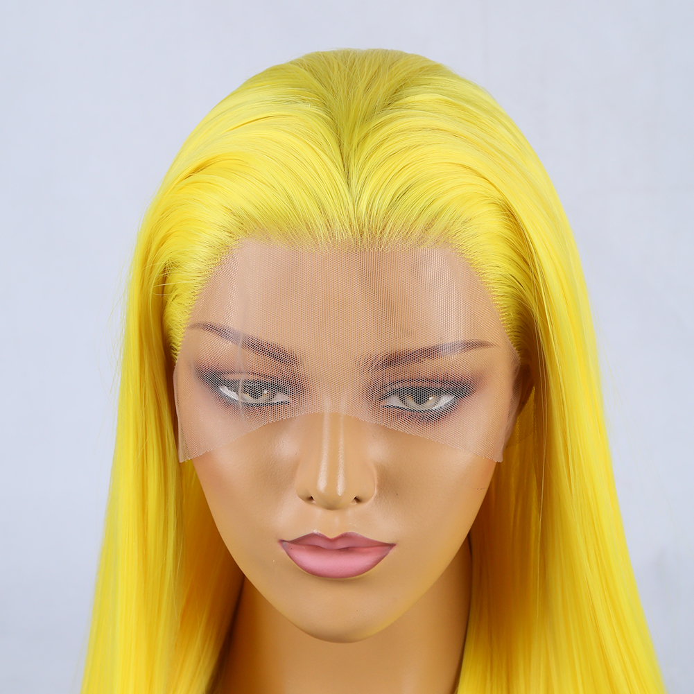 Transparent lace front with natural-looking hairline