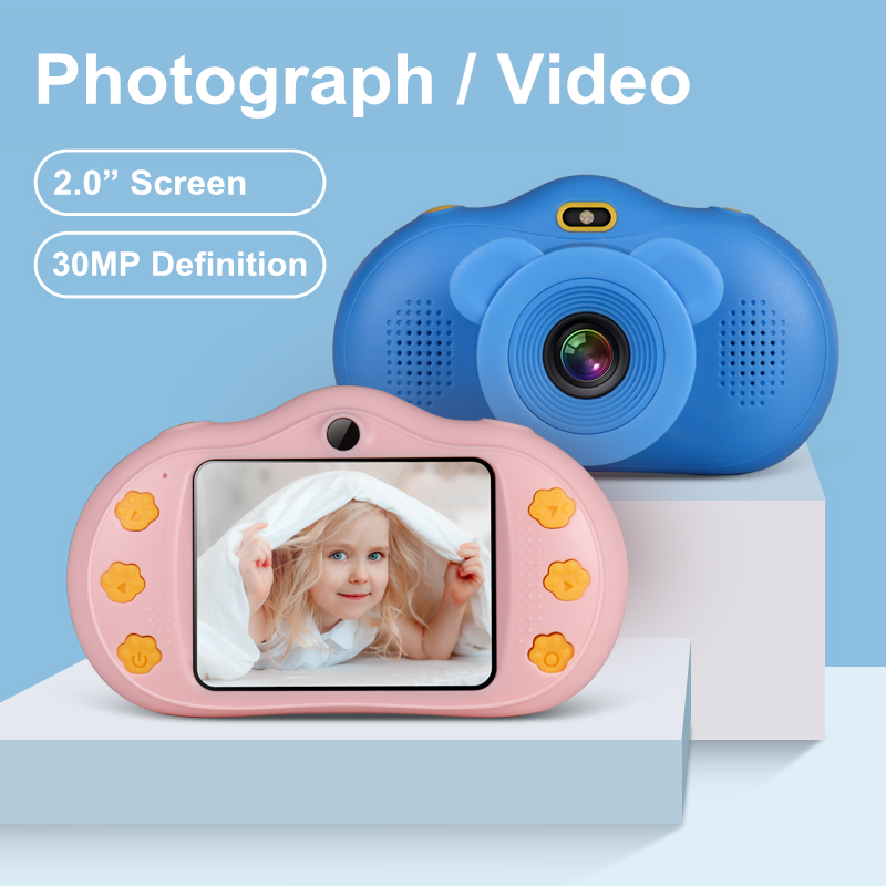 New Kids Digital Camera 2.0 Screen With Flash Kids Gift Toy Video ...