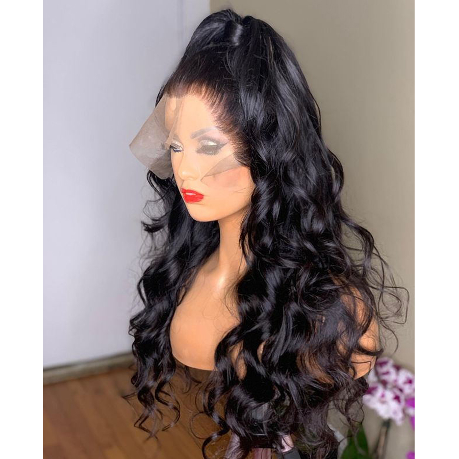 Side profile showing defined waves and full synthetic body