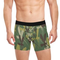 Men's All Over Print Boxer Briefs with Inner Pocket L34