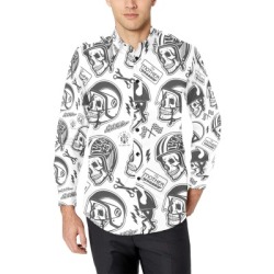 Men's All Over Print Long Sleeve Shirt(Without Pocket)(T61)