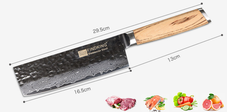 meat cleaver size