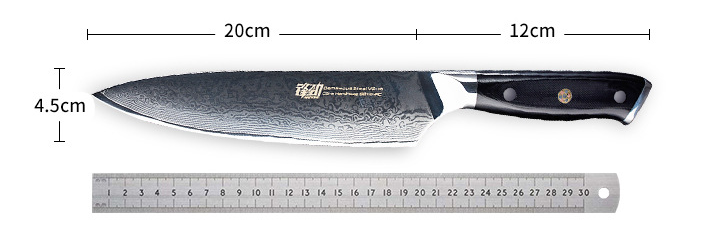 Slicing Knife size