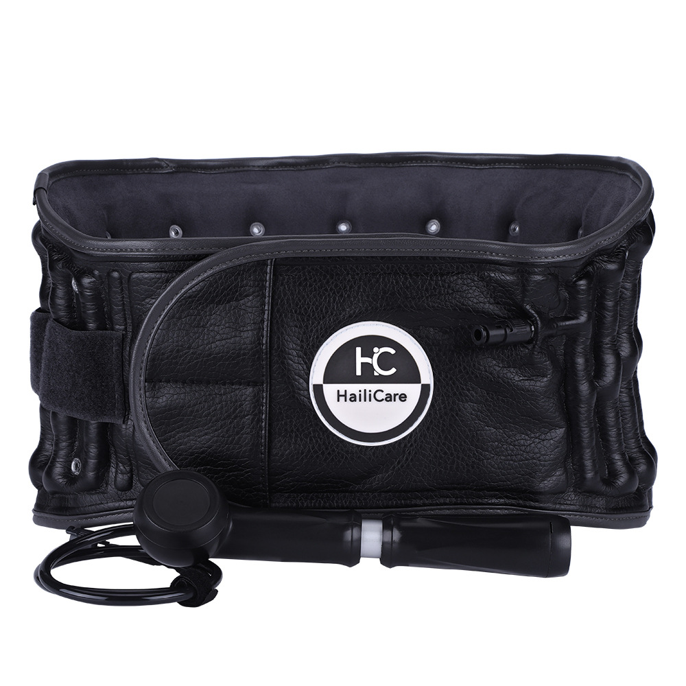 Product specification page highlighting upgraded design, cotton inner lining, gas column, and velcro straps