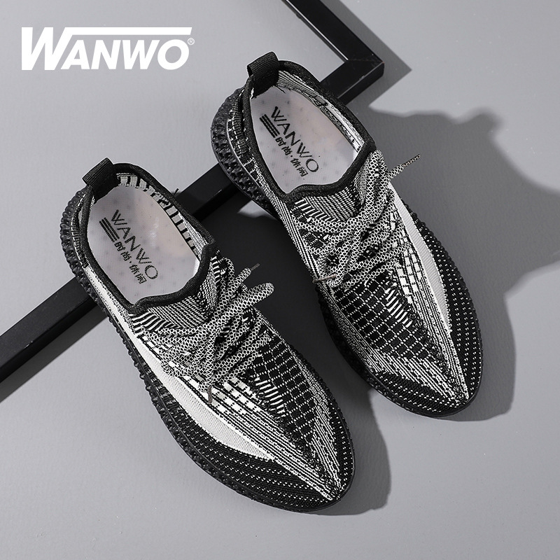 Men's Breathable Mesh Sneakers with Height-Boosting Sole 3