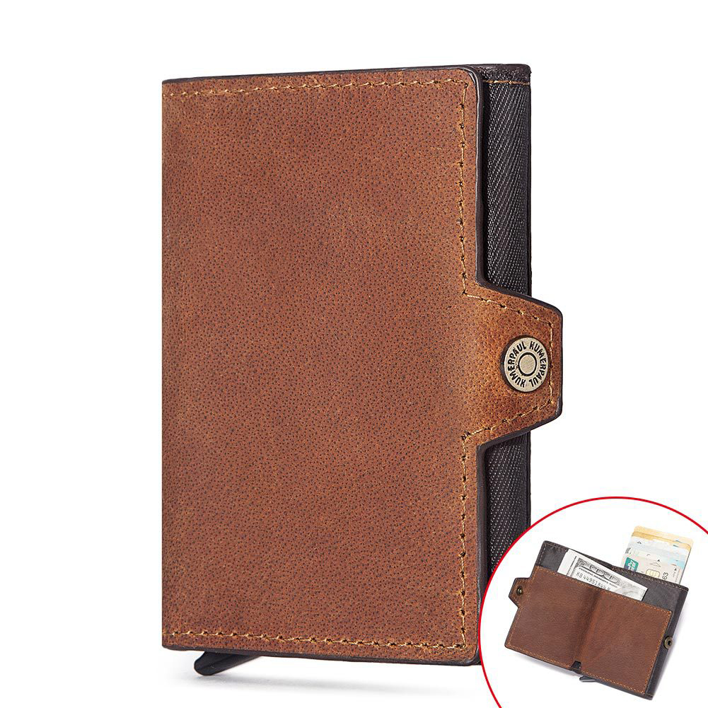Leather Men's Card Holder Card Case European and American Leather Coin Purse Holder