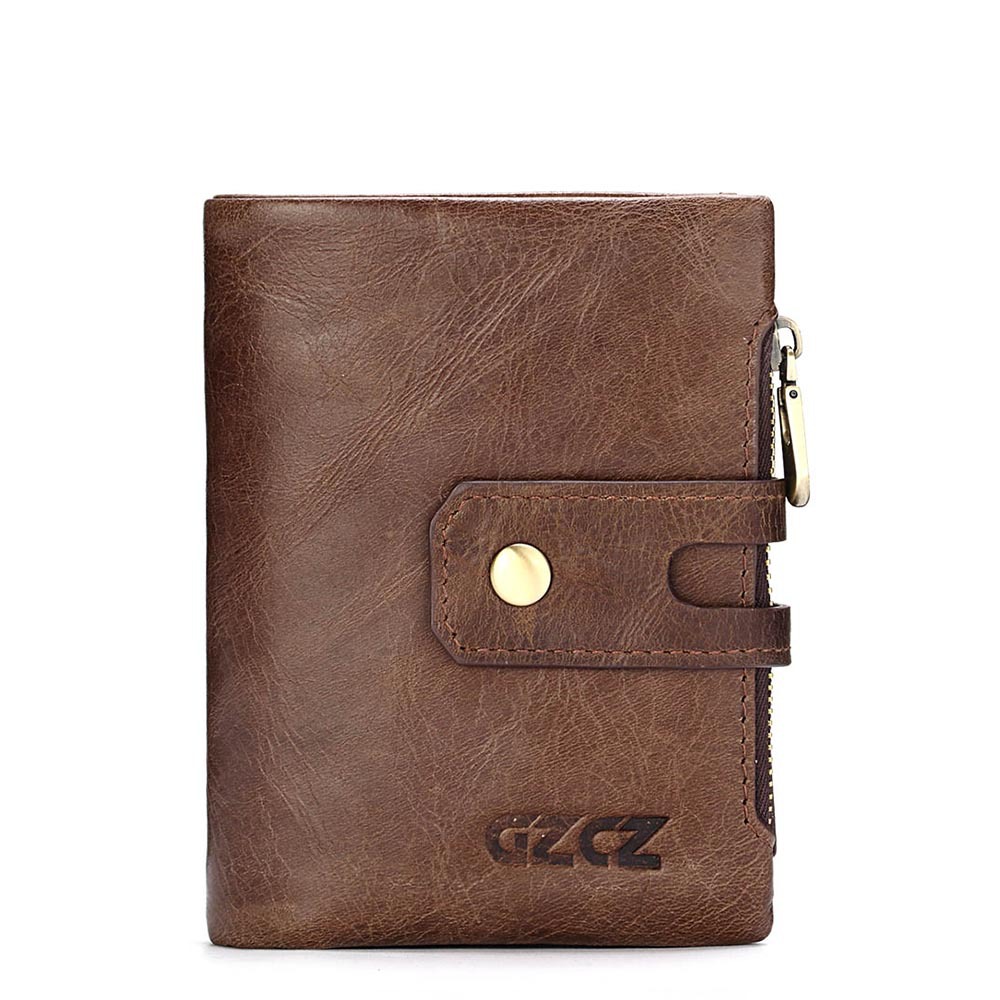 Ladies Wallet Short Fashion Clutch Double Zipper Buckle Coin Bag Multifunctional Card Holder