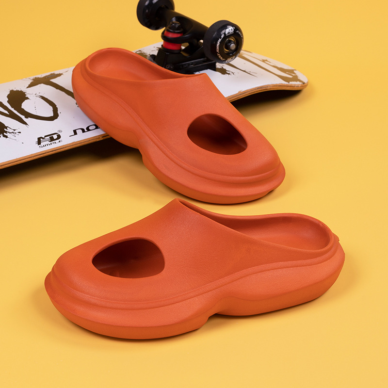 Dad Fried Street Men's Slippers Summer Wear Trend Baotou Sandals