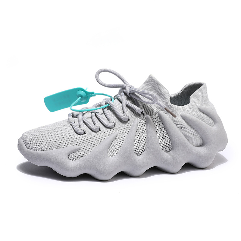 Flying Woven Shoes Men And Women With Fish Octopus Coconut Shoes Couples Sports Shoes Volcano Socks Shoes image 3