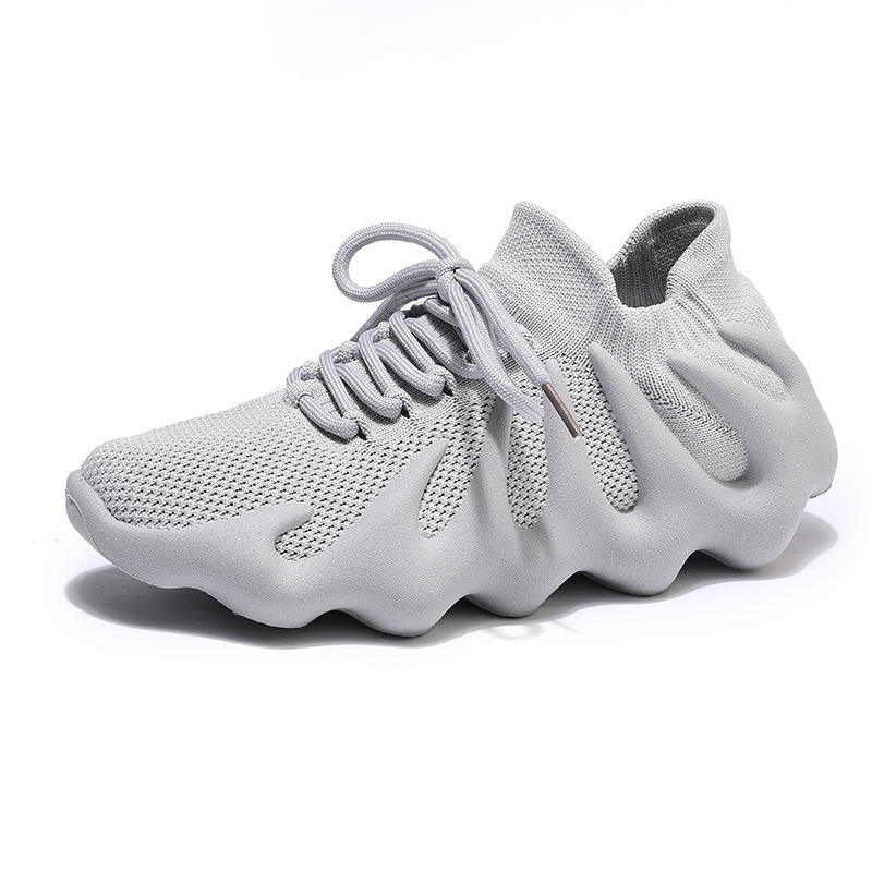 Flying Woven Shoes Men And Women With Fish Octopus Coconut Shoes Couples Sports Shoes Volcano Socks Shoes image 7