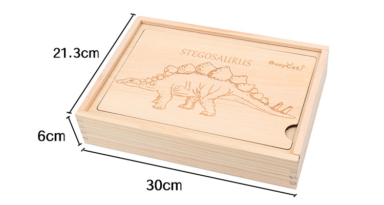 Anyone interested in dinosaurs or Archaeology would love to have this very cool fossil dig kit. Made of birch plywood with laser accurate line cuts. Comes with a nice selection of quality of cassia seeds that make it easy to dig and find those dinosaur bones, makes it clean with no dust or dirty hands or clothes.