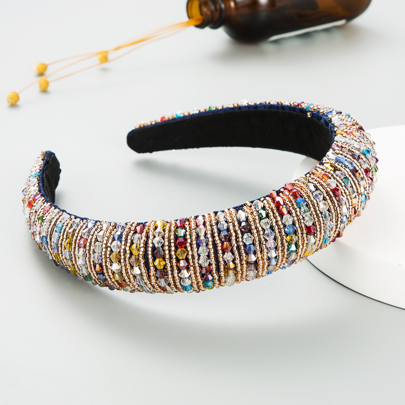 Black wide padded hoop showing substantial profile