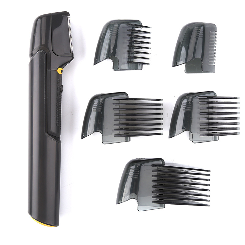 Compact trimmer kit arranged with attachments