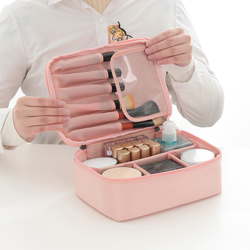 Travel Cosmetic Bag Square Storage Bag Portable Storage Bag Wash Bag Cosmetic Storage Bag