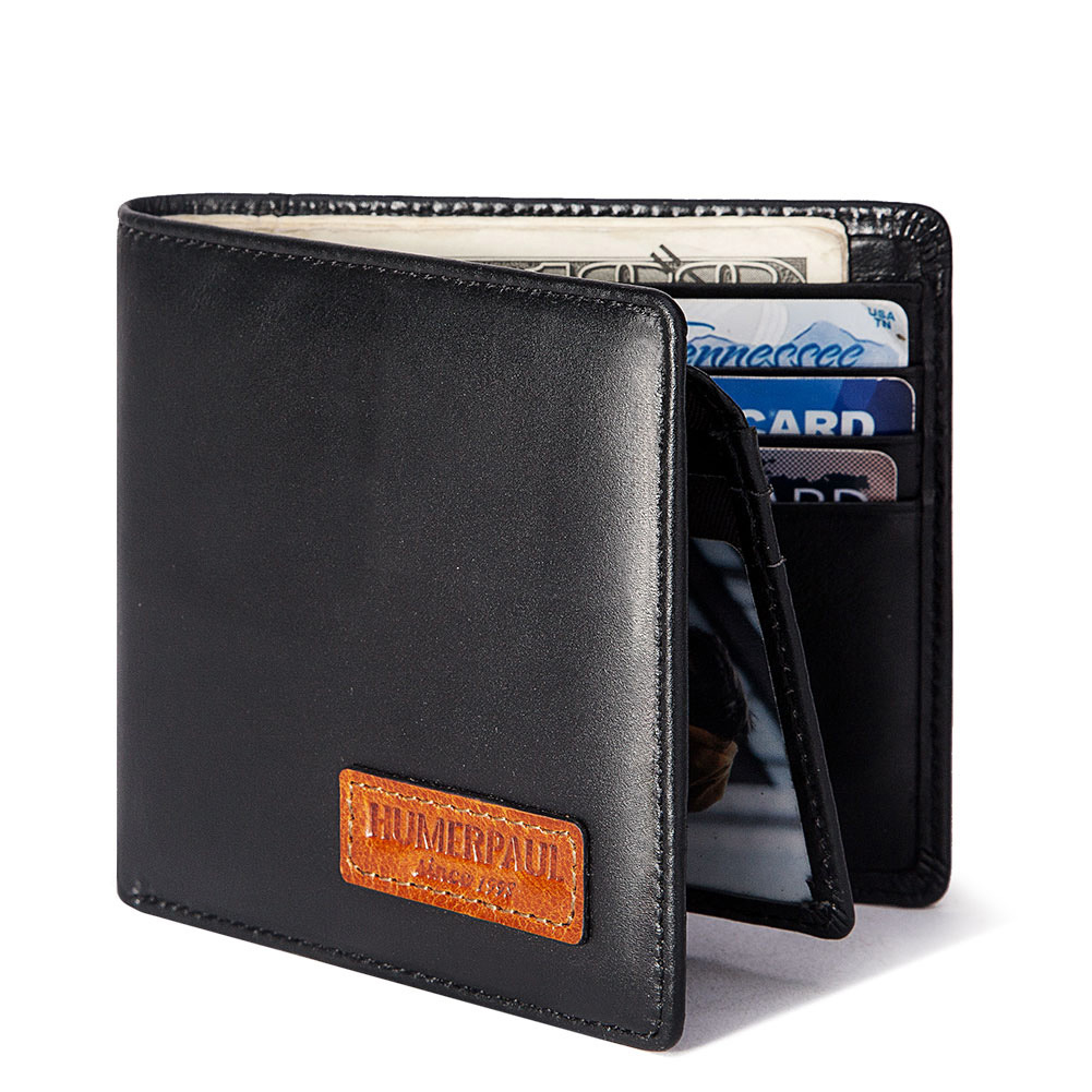 Suitable For AirTag Anti-Lost Device RFID Anti-Magnetic Wallet Large Capacity Multi Card First Layer