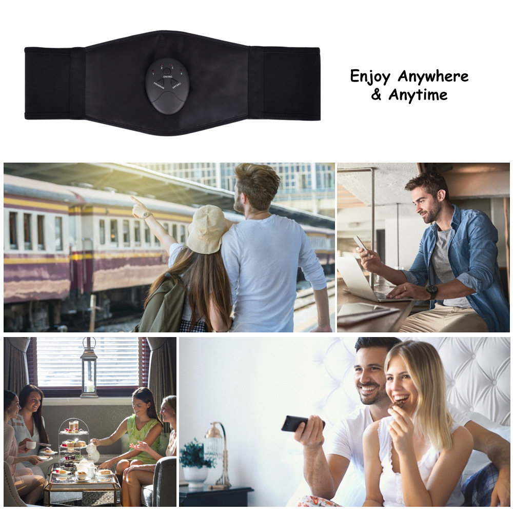 Composite of daily scenes: working at laptop, commuting, relaxing — symbolizing busy lifestyle constraints