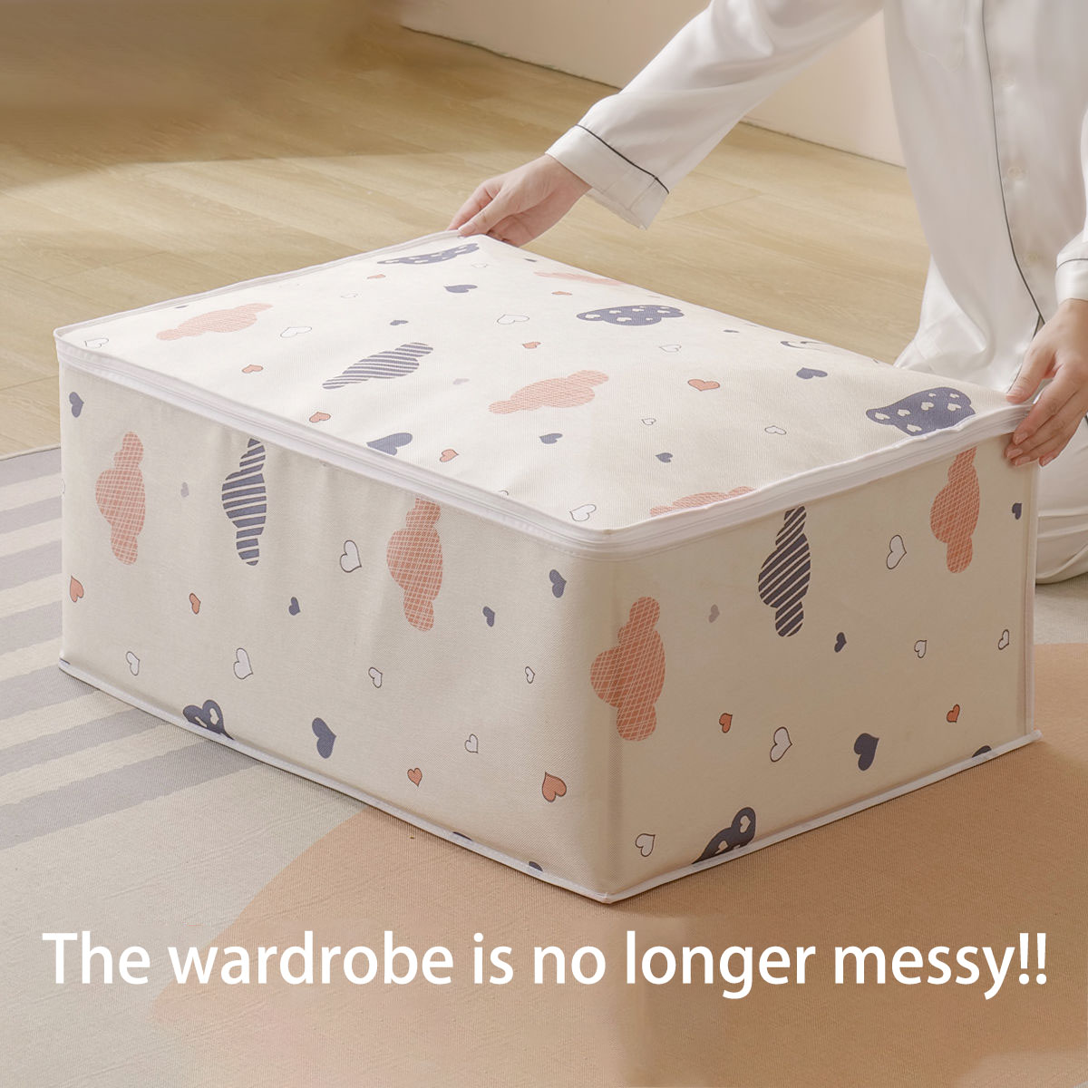 Quilt Bag Clothing Quilt Storage Bag Multi Functional Dust Proof Moisture Proof Moving Packing Bag Dormitory Finishing Bag Storage Box