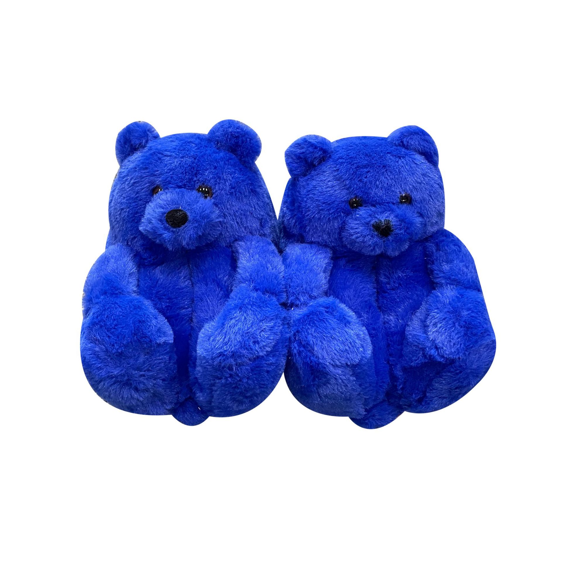 Teddy Bear Slippers Floor Home Plush Thick Cotton Warm Shoes image 14