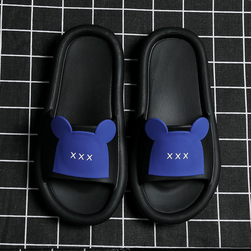 Summer Slippers Women Wear Bathroom Bath Non-Slip Home Household Couples Indoor Cartoon Cute Sandals And Slippers To Go Out image 10