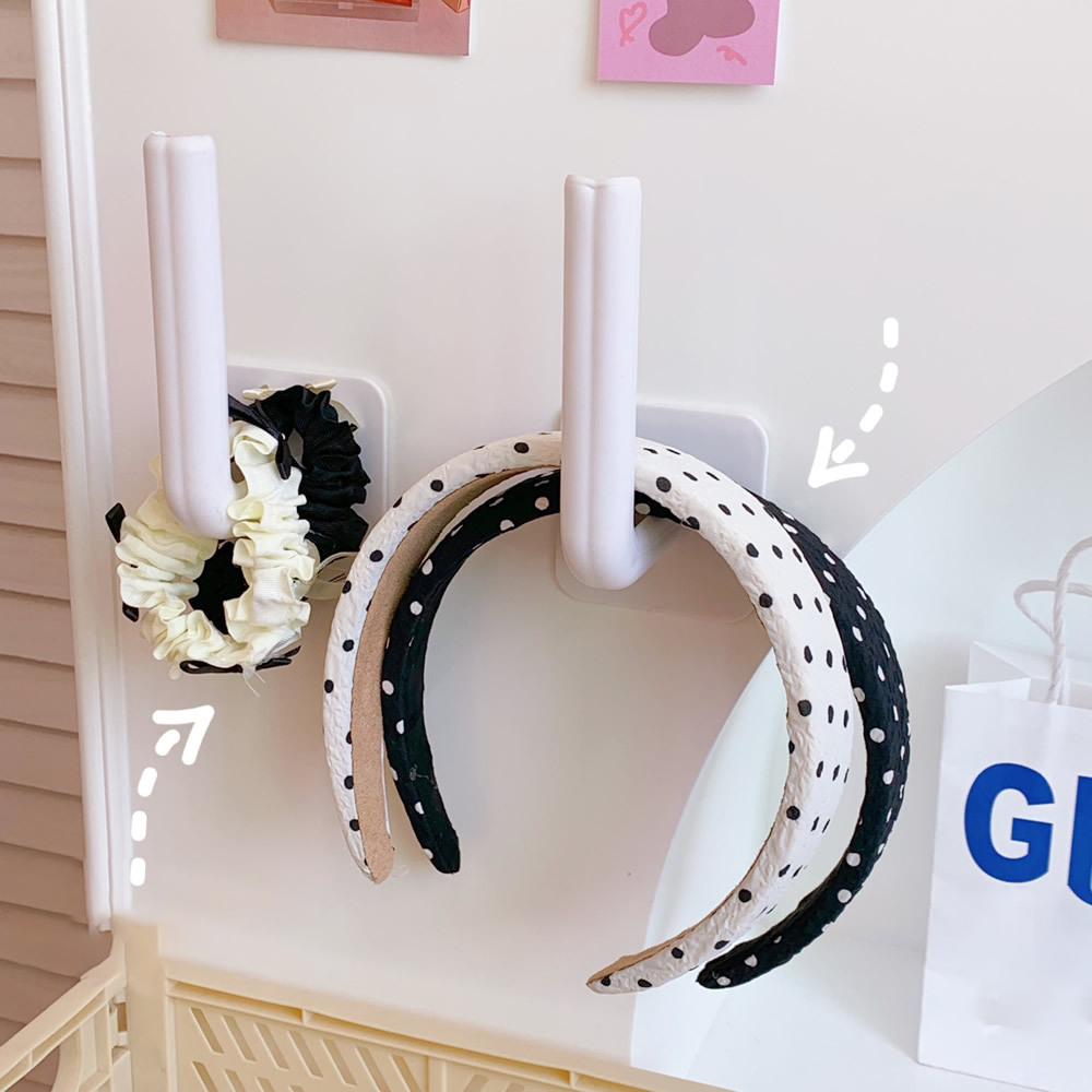 Hook Strong Load-Bearing Viscose Free Punching Student Dormitory Wall Hanging Wall Long Strip Large Traceless Sticky Hook Jewelry Rack