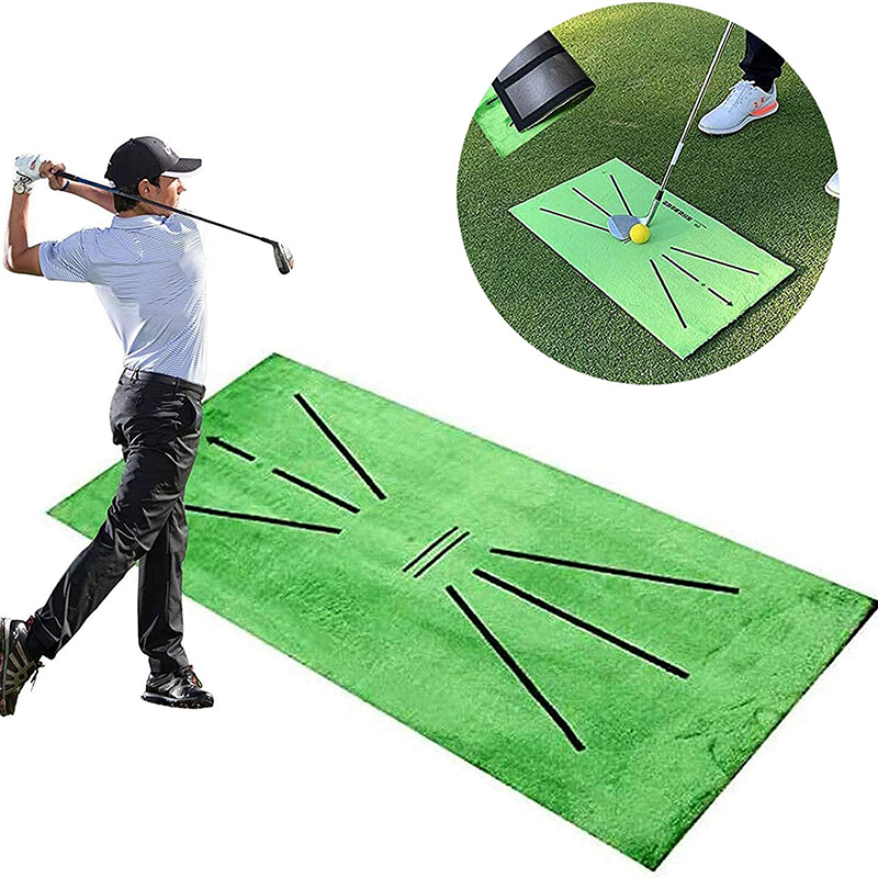 Golf Swing Mat Golf Swing Mat Indoor and Outdoor Pads Hit Contact Track Detection Pads
