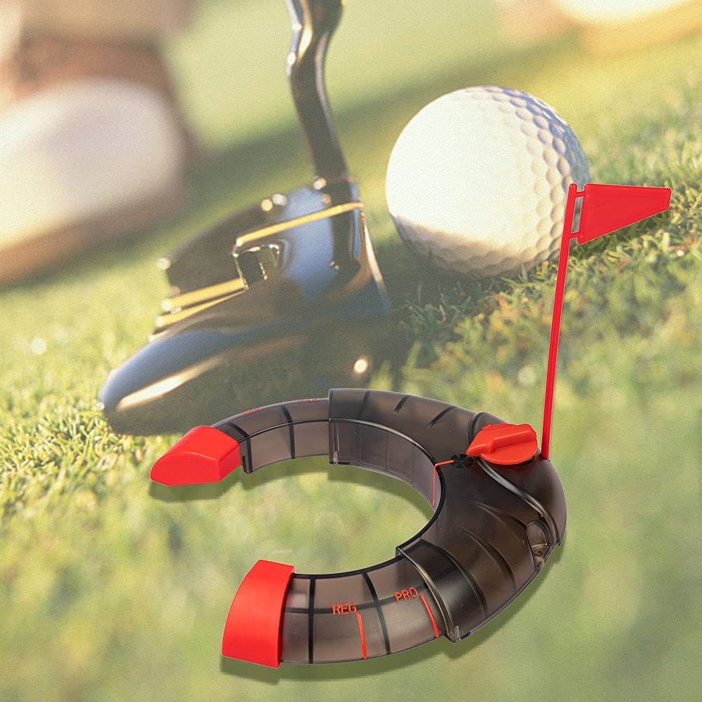 Golf Putting Practice Green Hole Cup Adjustable Hole Cup Golf Putt Mobile Cup