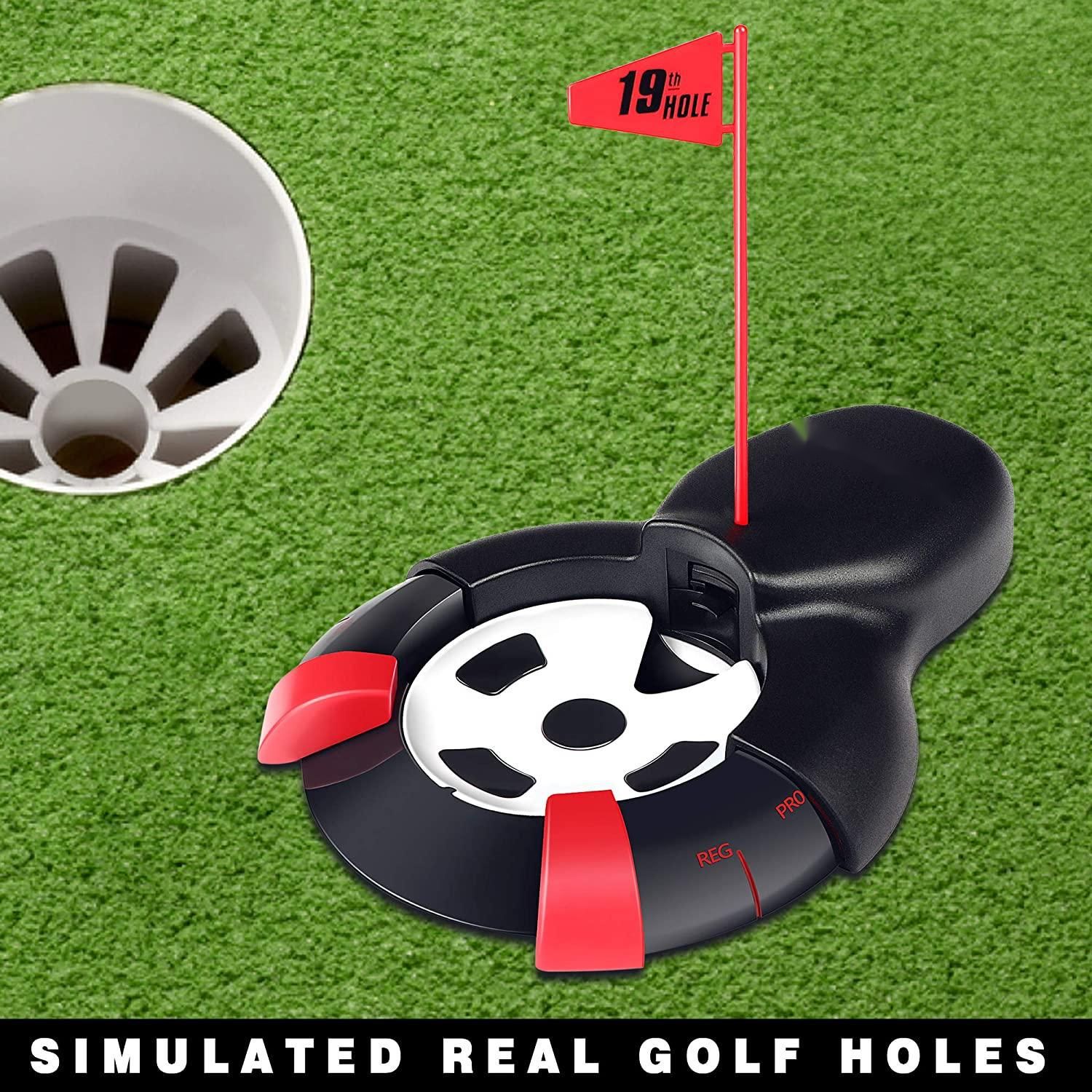 Golf Electric Automatic Ball Returner Putter Gravity Induction Exerciser Can Adjust Automatic