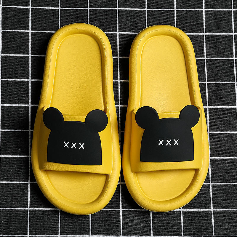 Summer Slippers Women Wear Bathroom Bath Non-Slip Home Household Couples Indoor Cartoon Cute Sandals And Slippers To Go Out image 8