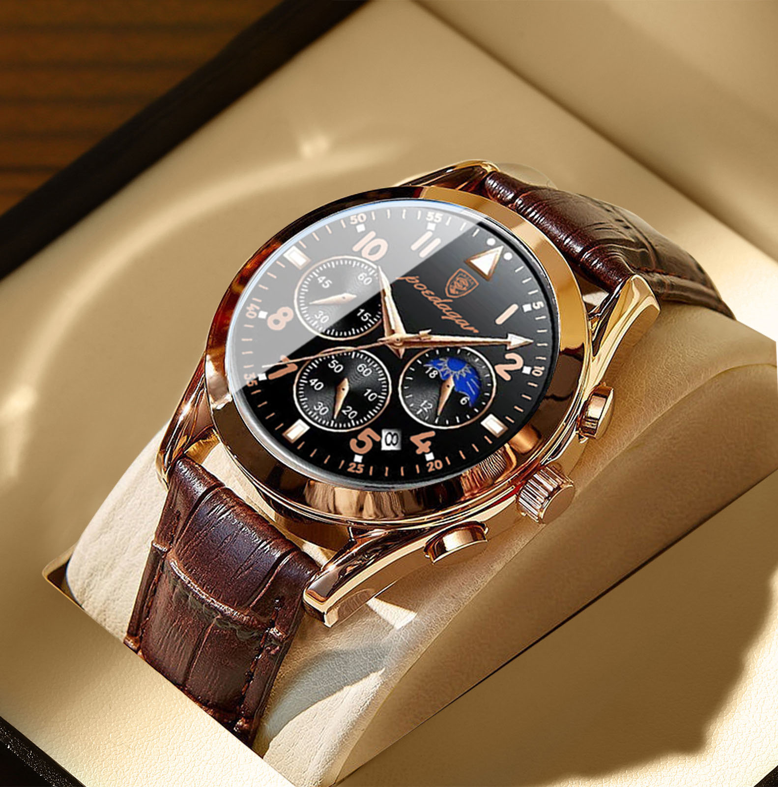 Black Technology Men's Watch Male Student Korean Fashion Trend Quartz Watch