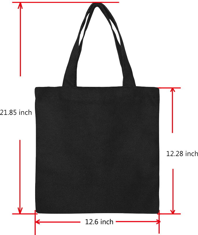 Nahua Canvas Magazine Tote Bag Large 17 X 12 Inch | Nestasia