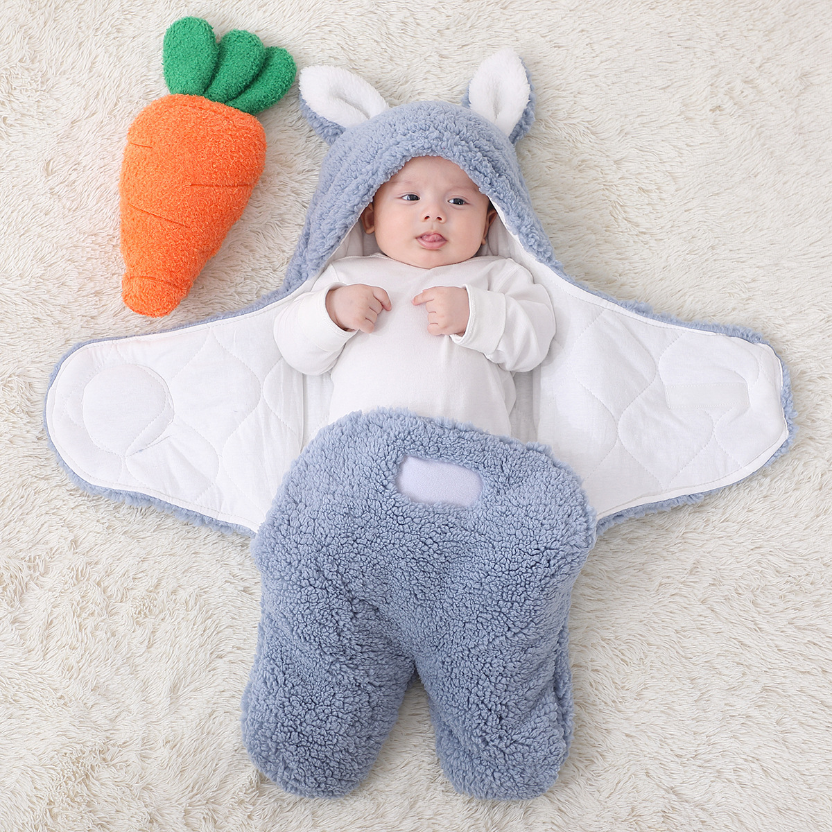 Maternal And Infant Products Newborn Lamb Velvet Quilt Baby Quilt Autumn And Winter Thickened