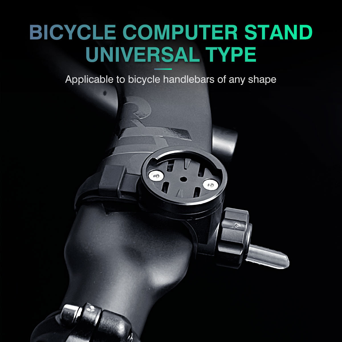 Universal Mountain Bike Stopwatch Handlebar Holder Flashlight Light Stand Bicycle Lighting Hanger Headlight Bracket