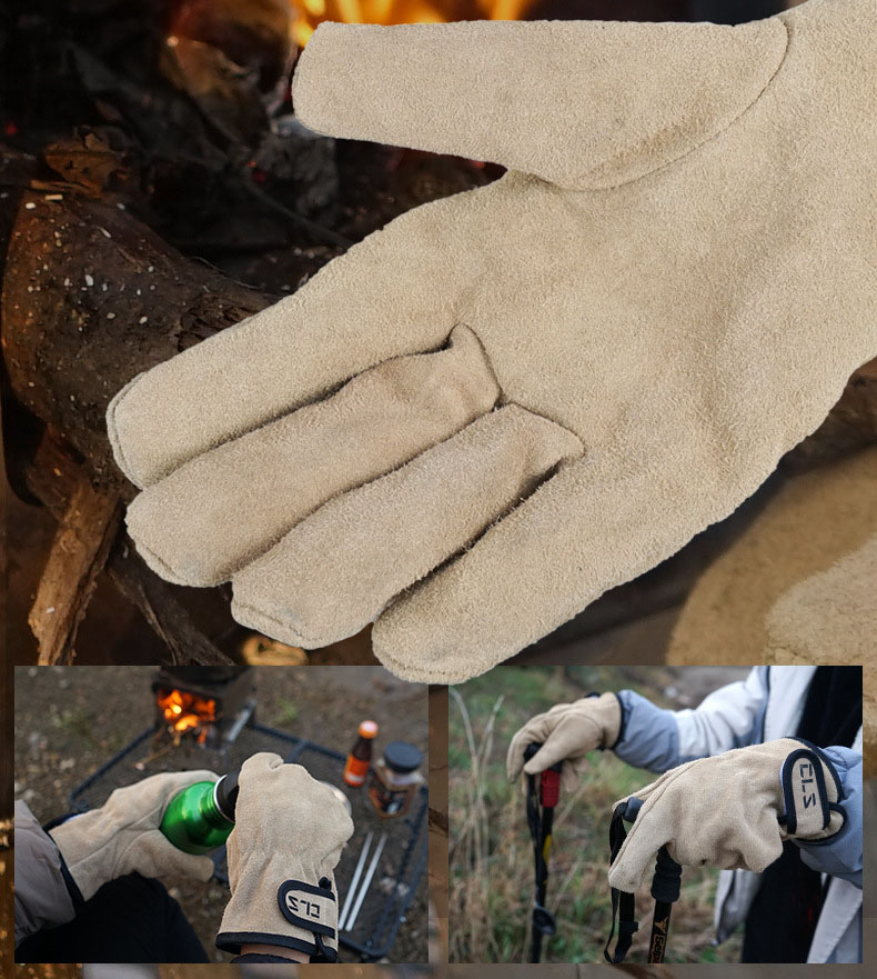 Our Leather Anti-Scalding Wear-Resistant Protective Gloves provide superior protection against scalding and heat. The supple leather and wear-resistant design means you can rest assured these gloves will keep you safe in any situation.