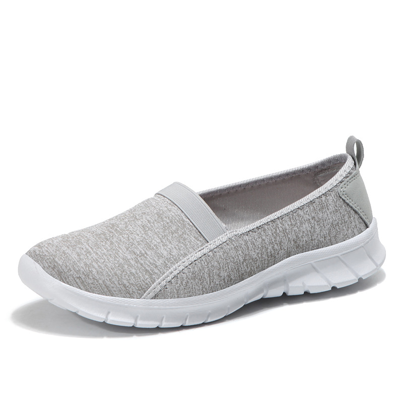 Summer Shallow Mouth Couple One Pedal Middle-Aged And Elderly Walking Shoes Cloth Shoes Women's Mother Shoes image 5