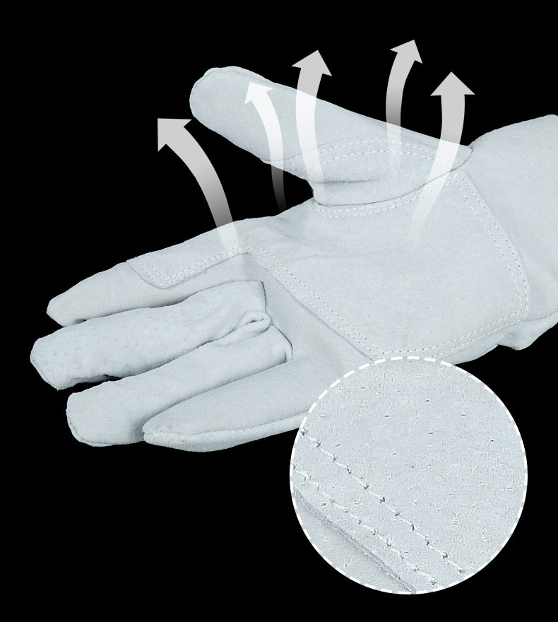 Our Leather Anti-Scalding Wear-Resistant Protective Gloves provide superior protection against scalding and heat. The supple leather and wear-resistant design means you can rest assured these gloves will keep you safe in any situation.