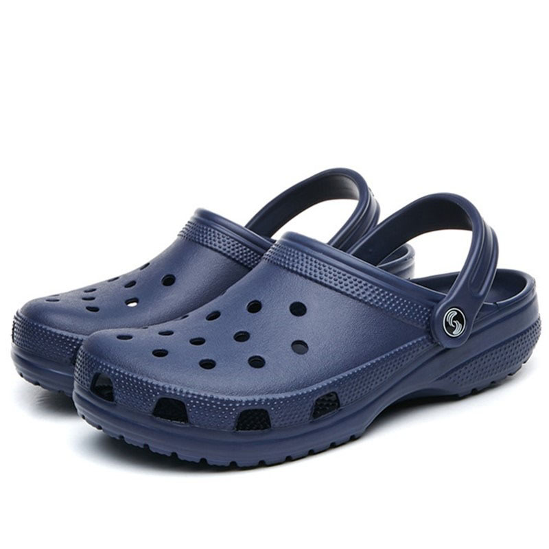 Summer Star Dieter Hole Shoes Men's Beach Sandals Women's Flat Garden Jelly Sandals
