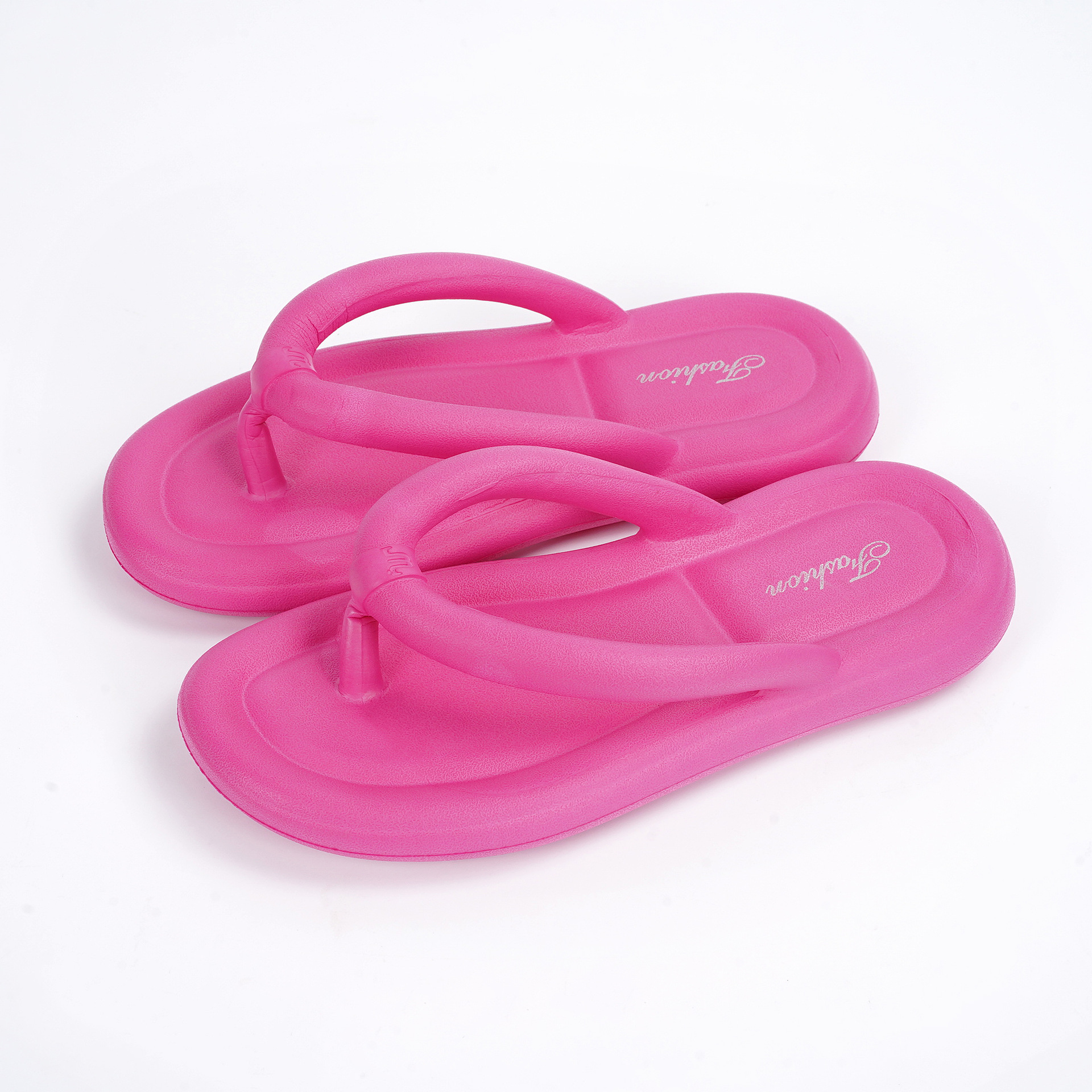 EVA Rubber And Plastic Stepping On Shit Touching Flip-Flops Casual Ladies Beach Flip-Flops For Outer Wear image 5