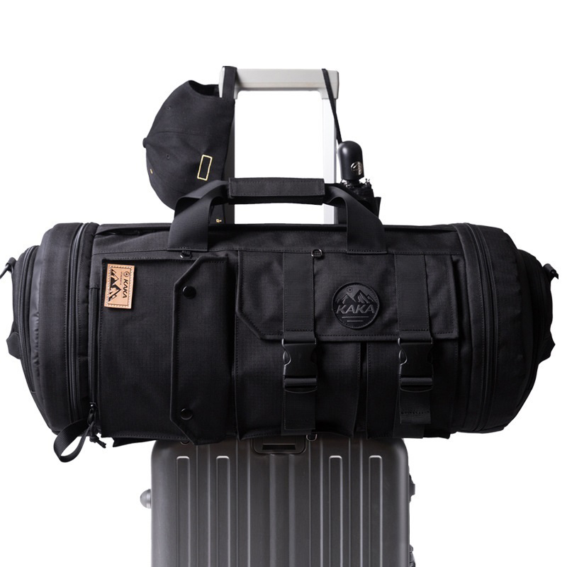 Men's Mountaineering Bag Outdoor Travel Large Capacity Backpack Three-Use Men's Bag Backpacks