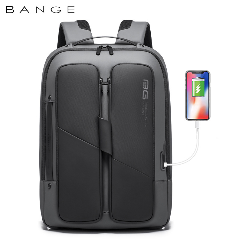 Men's Backpack Waterproof Korean Version Backpack Anti-Theft Computer Bag Men's