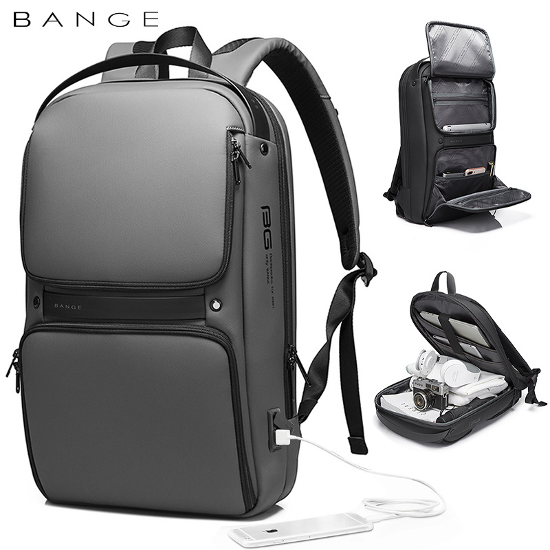 Backpack Men's Waterproof Backpack Business Function Men's Bag Computer Leisure School Bag