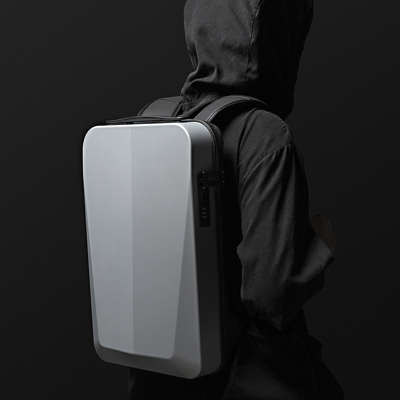 Backpack Men's Backpack PC Blister Hard Shell Computer Bag Men's Business Waterproof USB Luggage