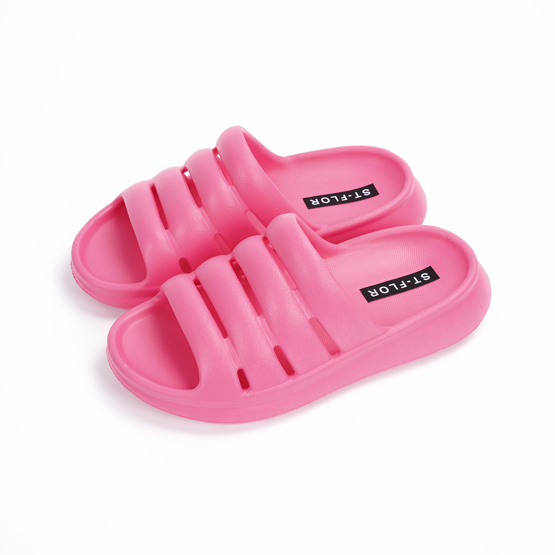 EVA Rubber And Plastic Slippers Casual Flat Bottom Couple Trend Shoes Men And Women Slippers Outer Wear image 5