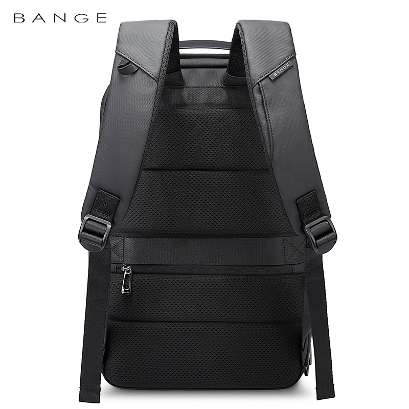 BANGE New Backpack Men's Backpack Schoolbag College Student Business Men's Computer
