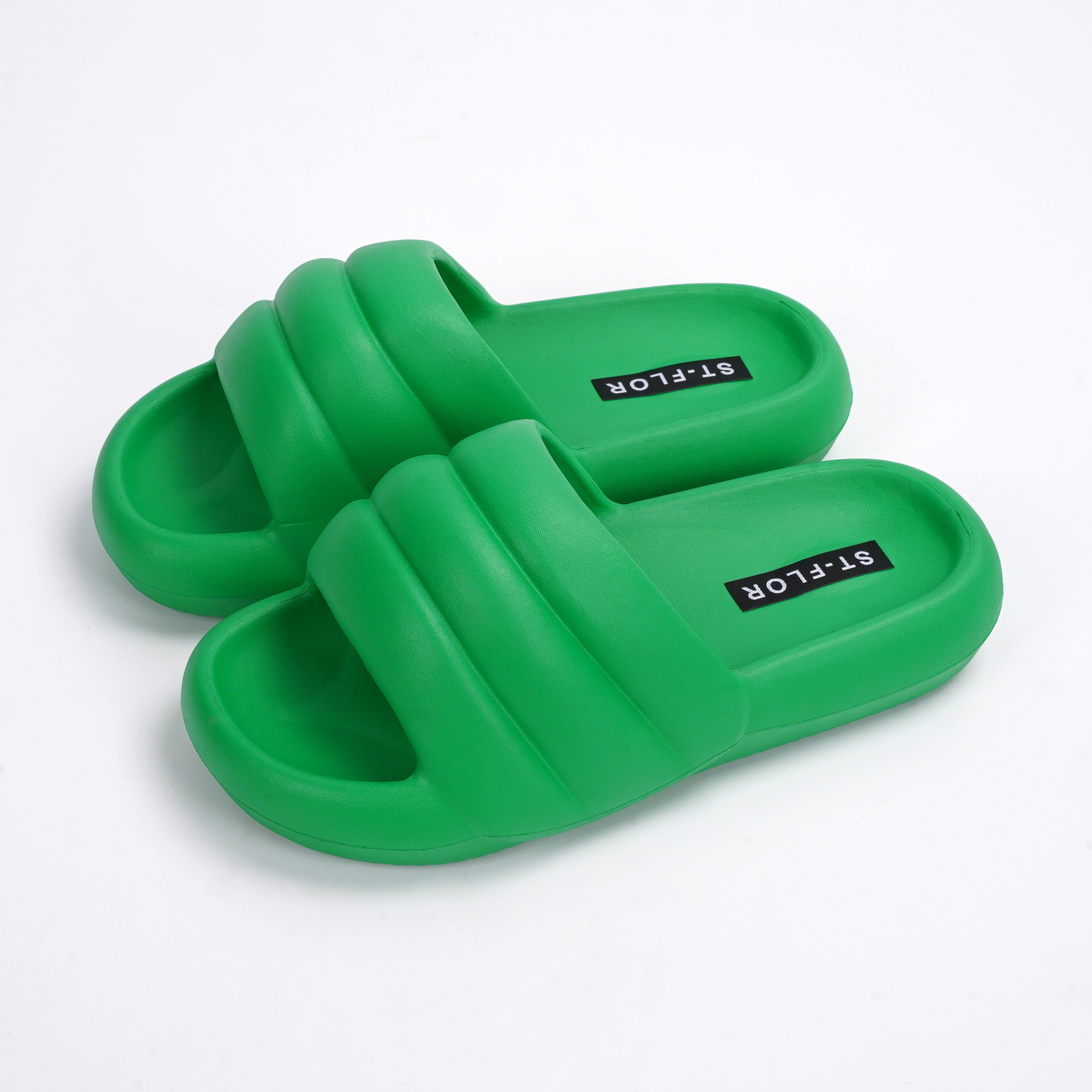 Step On Shit Slippers EVA Rubber Plastic Simple Leisure Home Men And Women Tide Slippers Flat Bottom Slippers Wear Slippers image 6