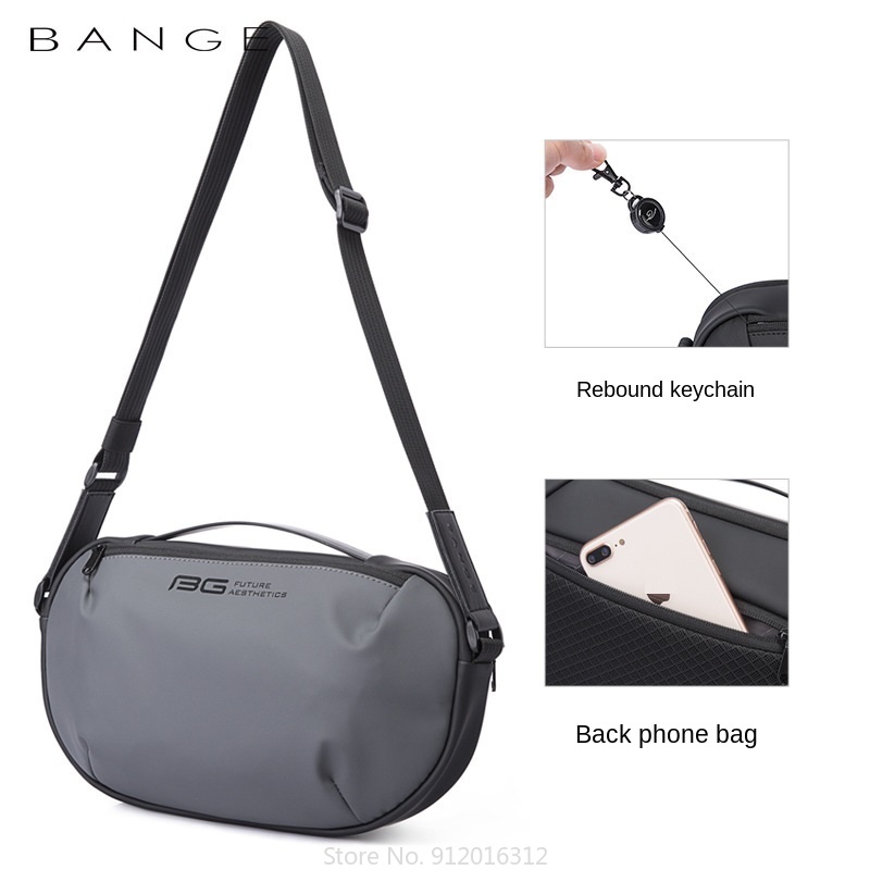 Single Shoulder Messenger Bag Men's Waterproof Chest Bag Trendy Korean Version Single Shoulder Bag