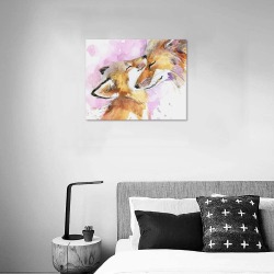 Frame Canvas Print 20"x16"(Made in USA)