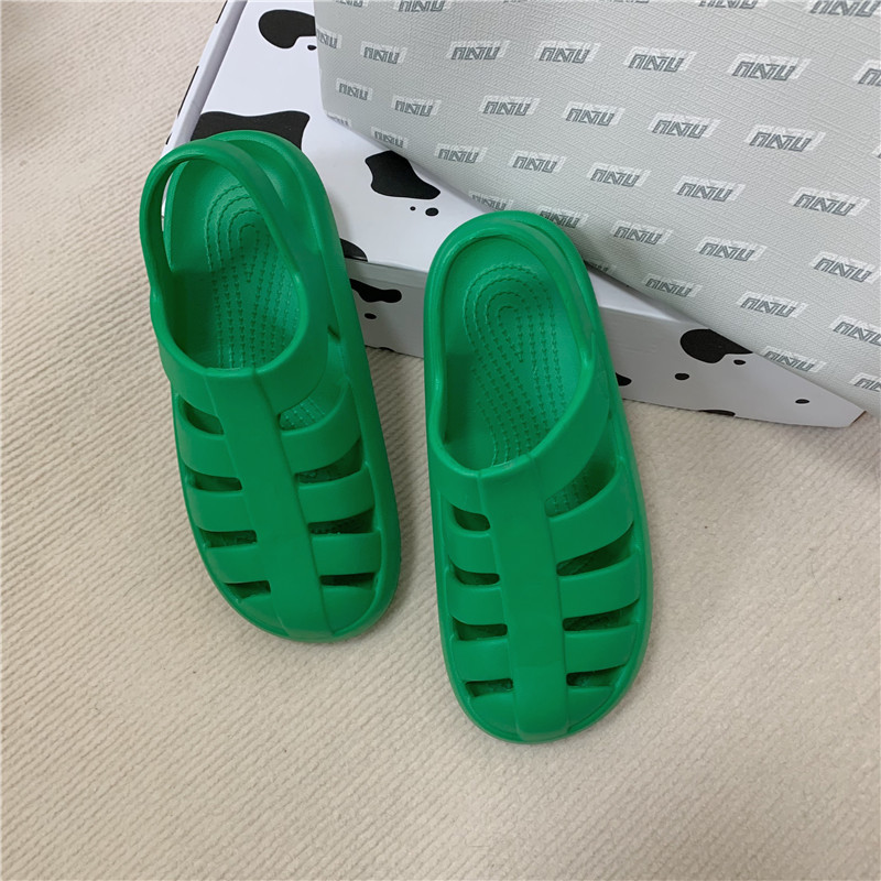 Roman Sandals Women's Outer Wear Sandals All-Match Thick Bottom Beach Sandals And Slippers image 3